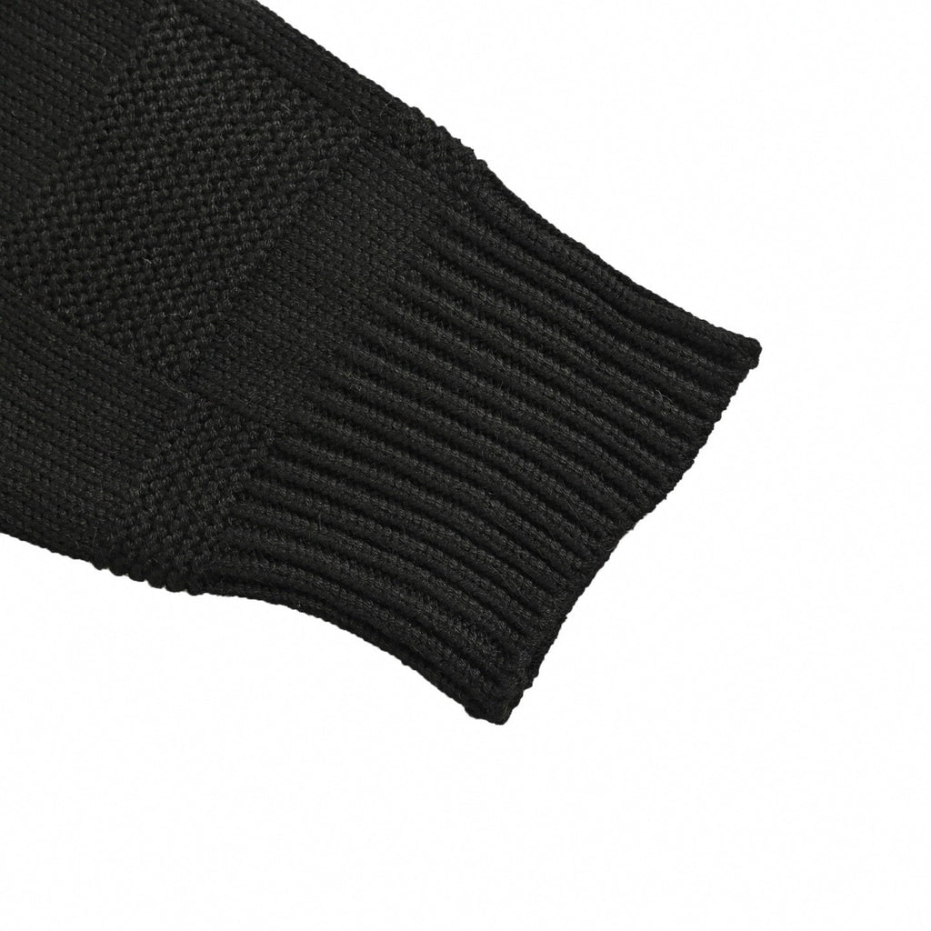 Damier Textured Sweater