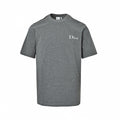 Embroidered Logo T-Shirt | Grey Melange