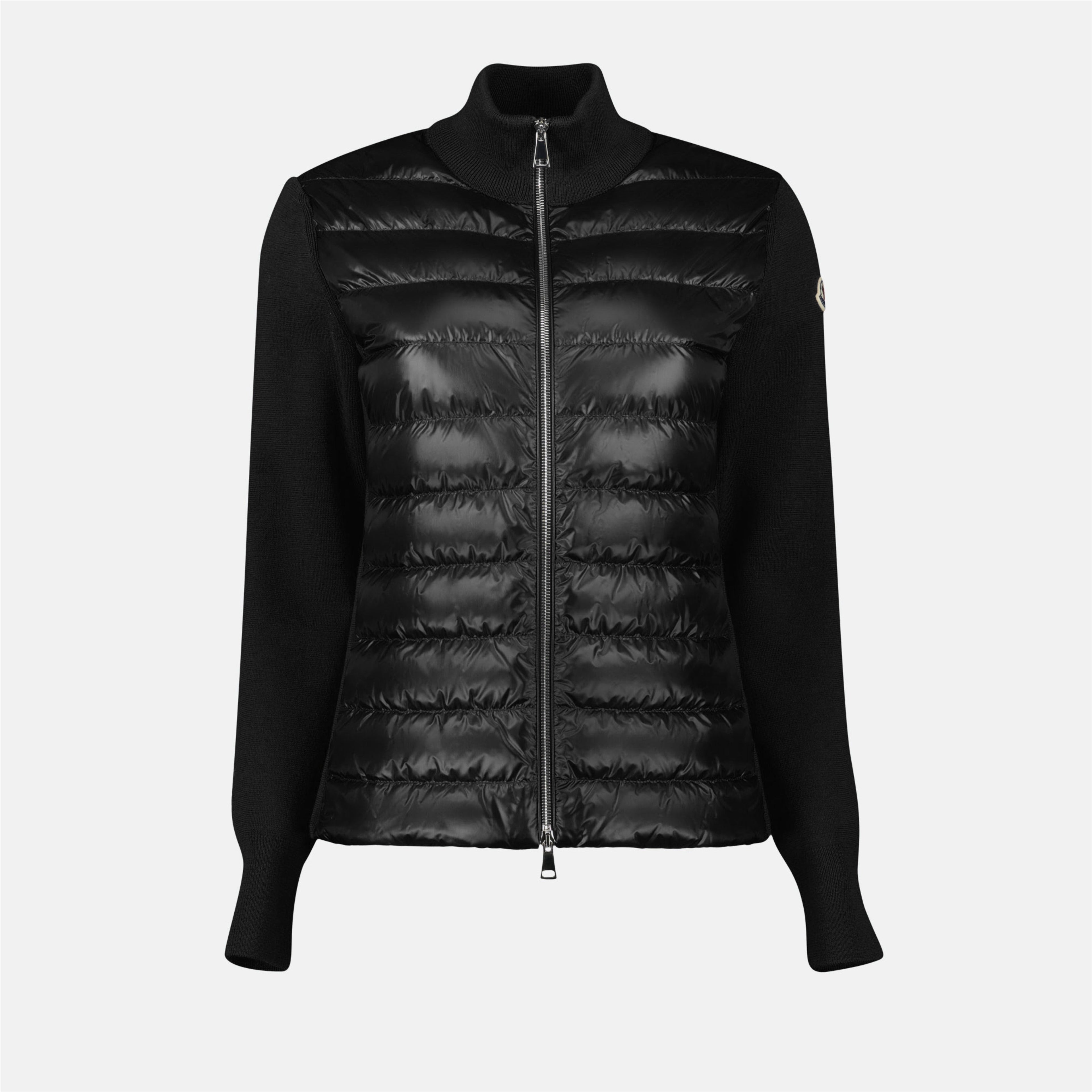 Two-tone quilted jacket