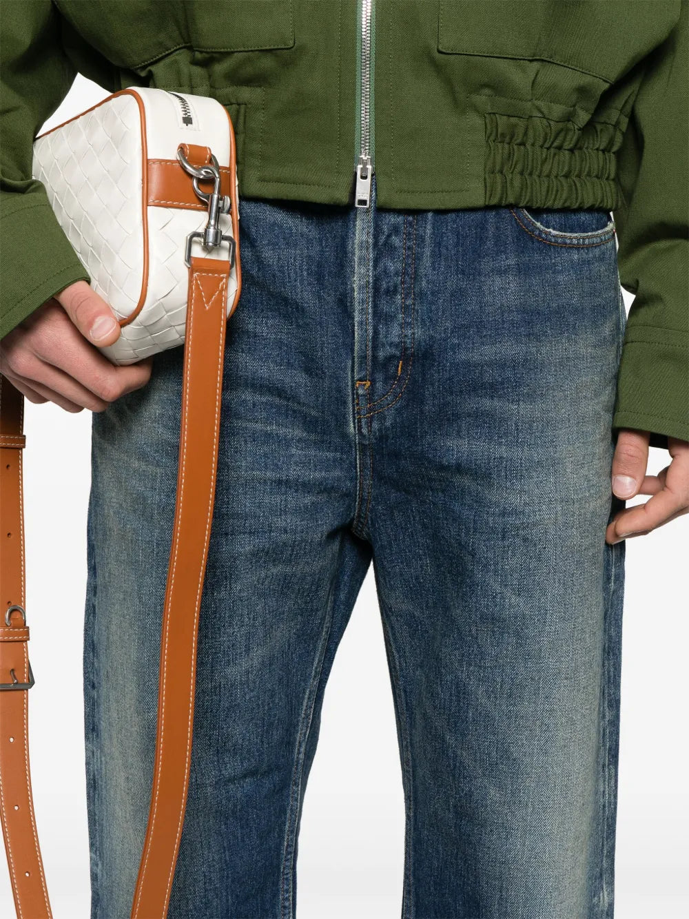 High-Waisted Jeans