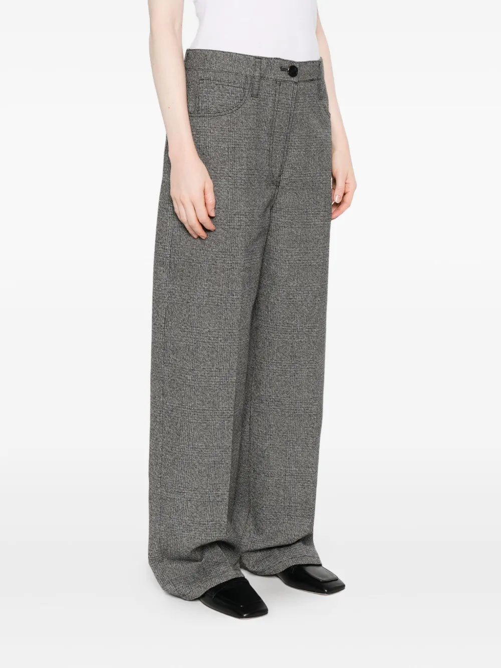 Checked Pants