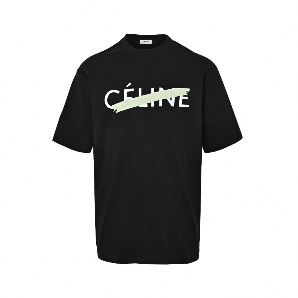 Tape Logo T-Shirt | Black