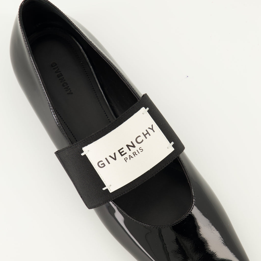 Sliced Square Ballet Flats