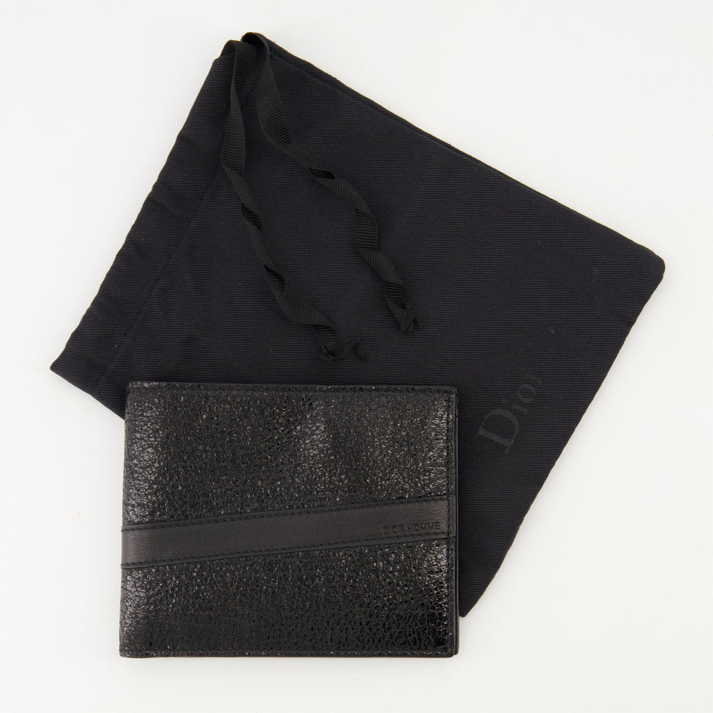 Textured Leather Wallet