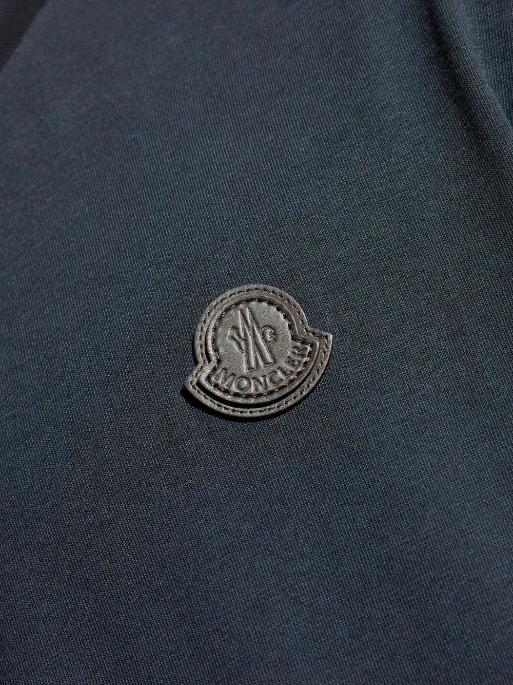 Leather Logo T-Shirt
