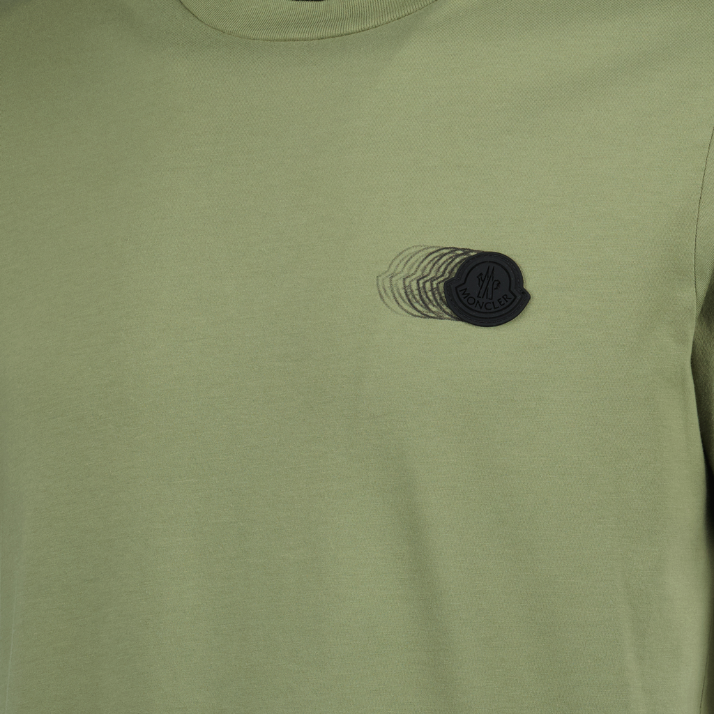 Faded Logo Pattern T-Shirt