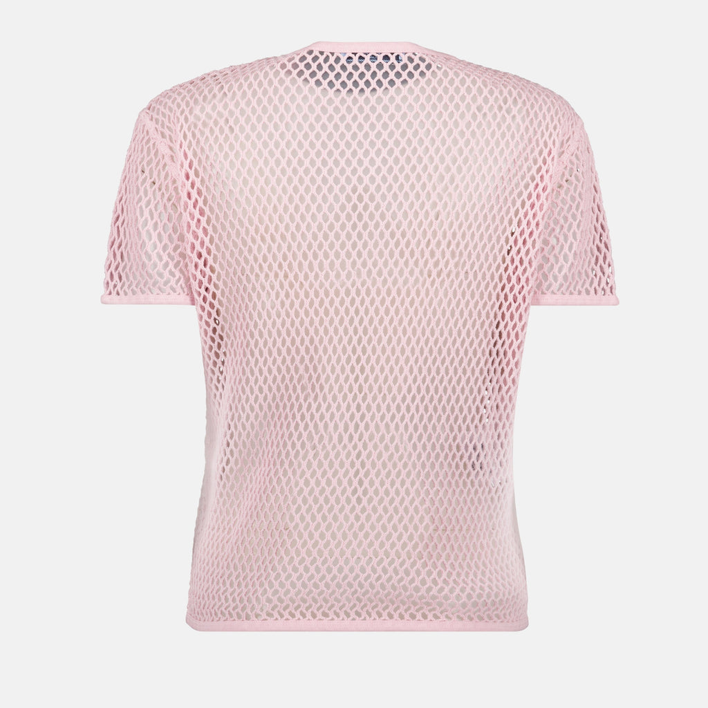 Cotton Mesh Top