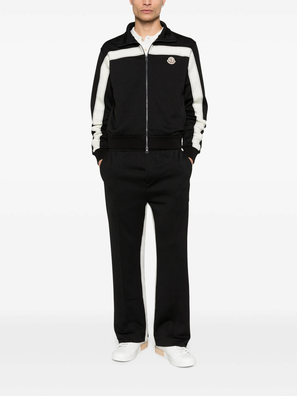 Stripe Zip-Up Track Jacket