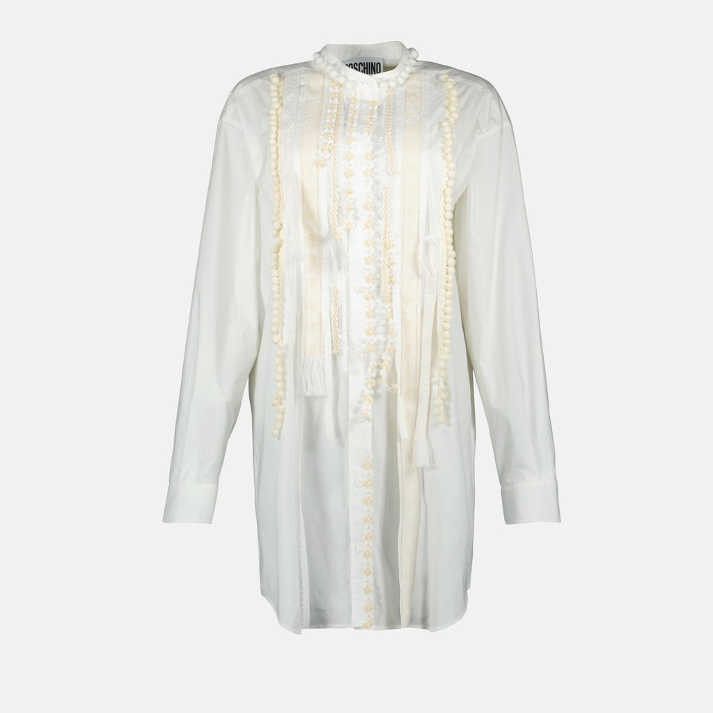 Shirt Dress in Poplin