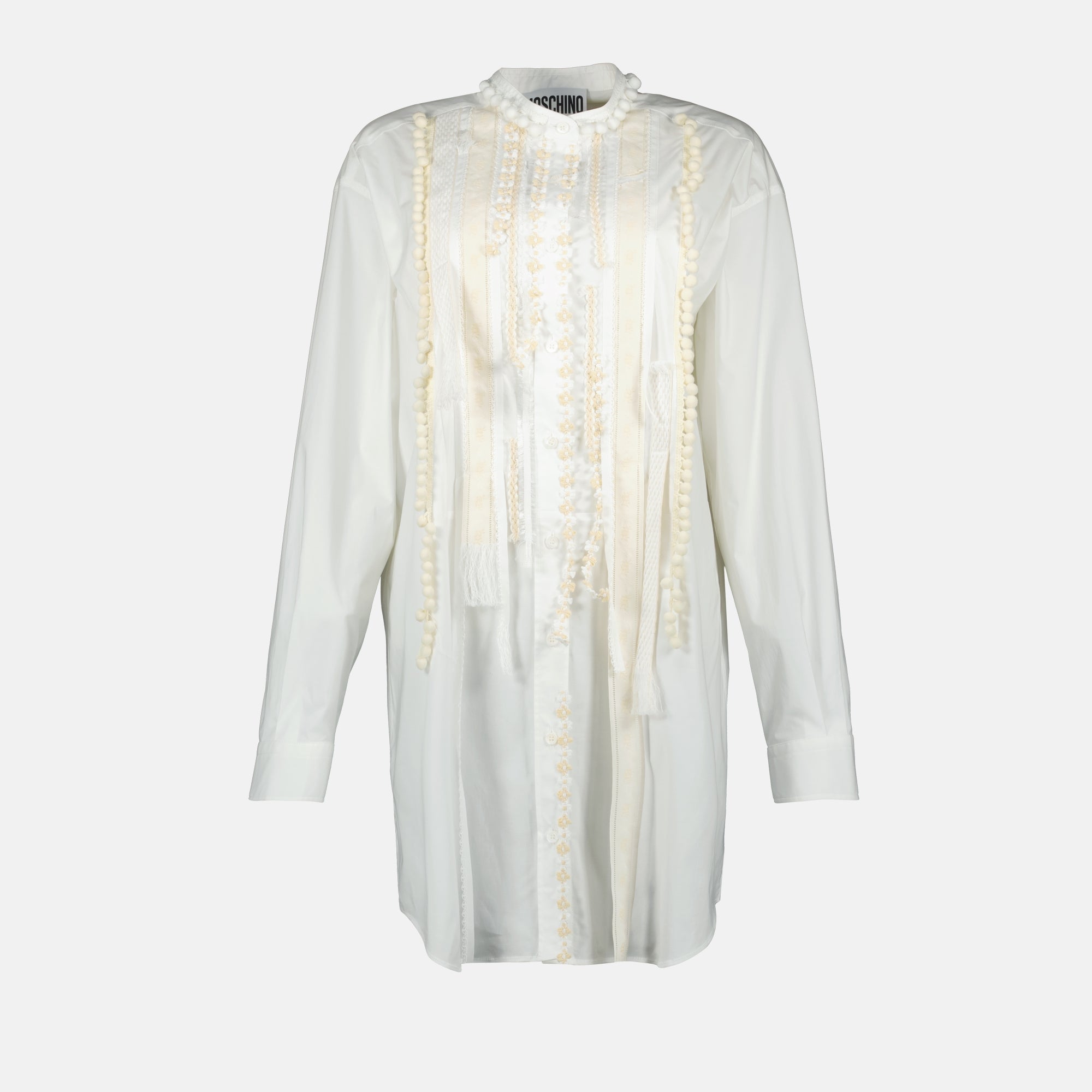 Shirt Dress in Poplin