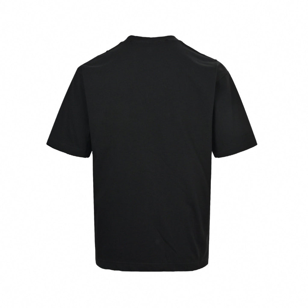 "Yves Saint Laurent" Crystal Logo T-Shirt