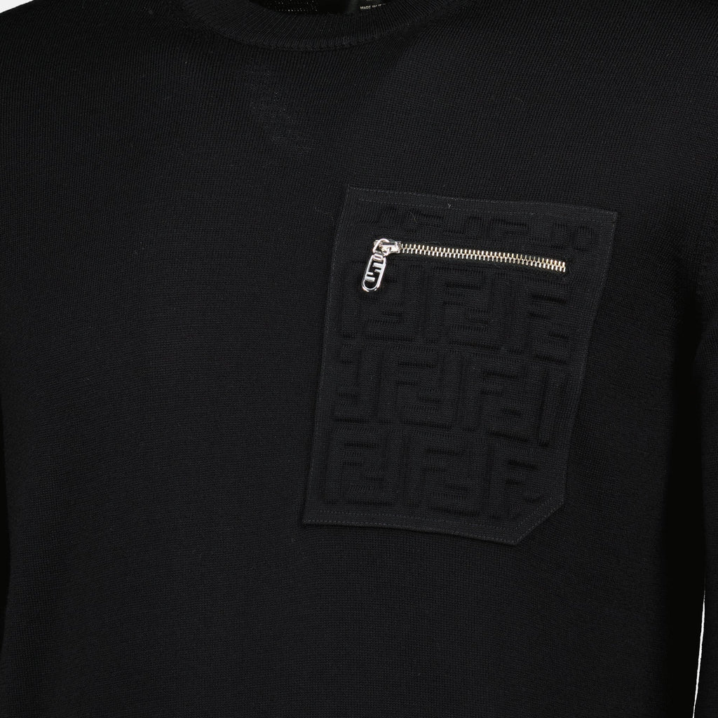 Black Wool Sweater