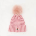 Wool Beanie with Pompom