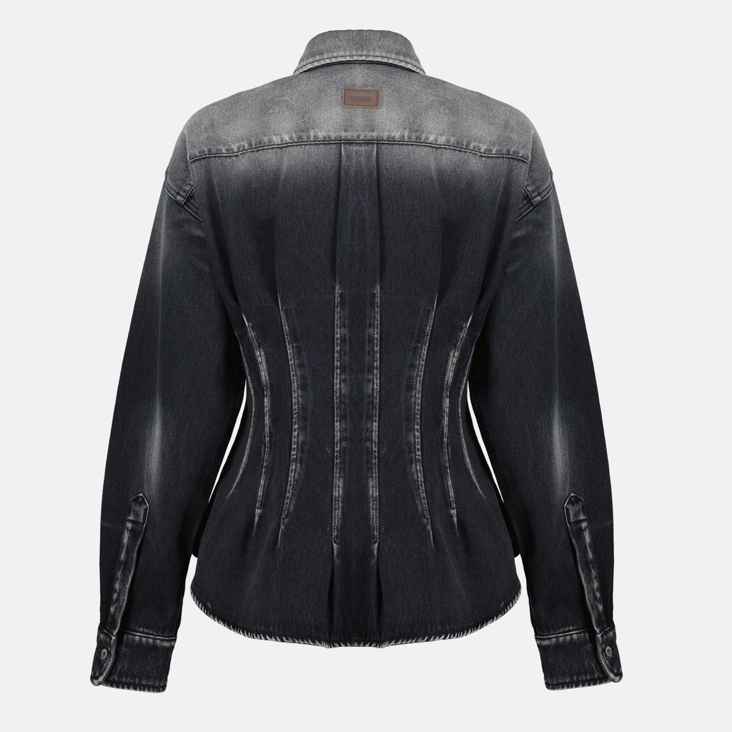 Black Denim Shirt