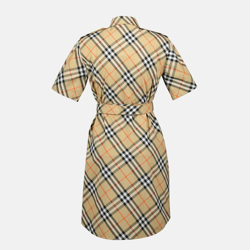 Check Shirt Dress