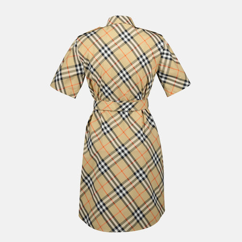 Check Shirt Dress