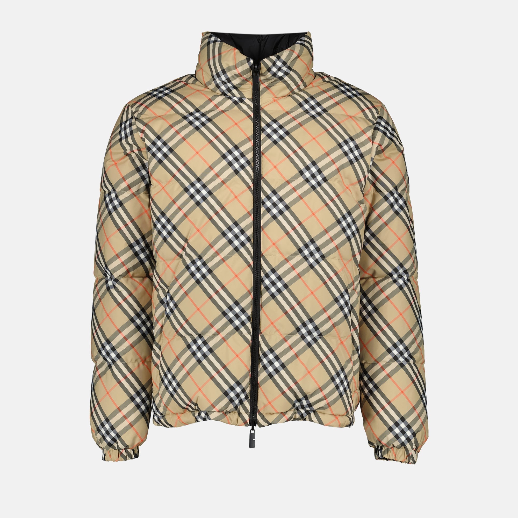 Check Down Jacket