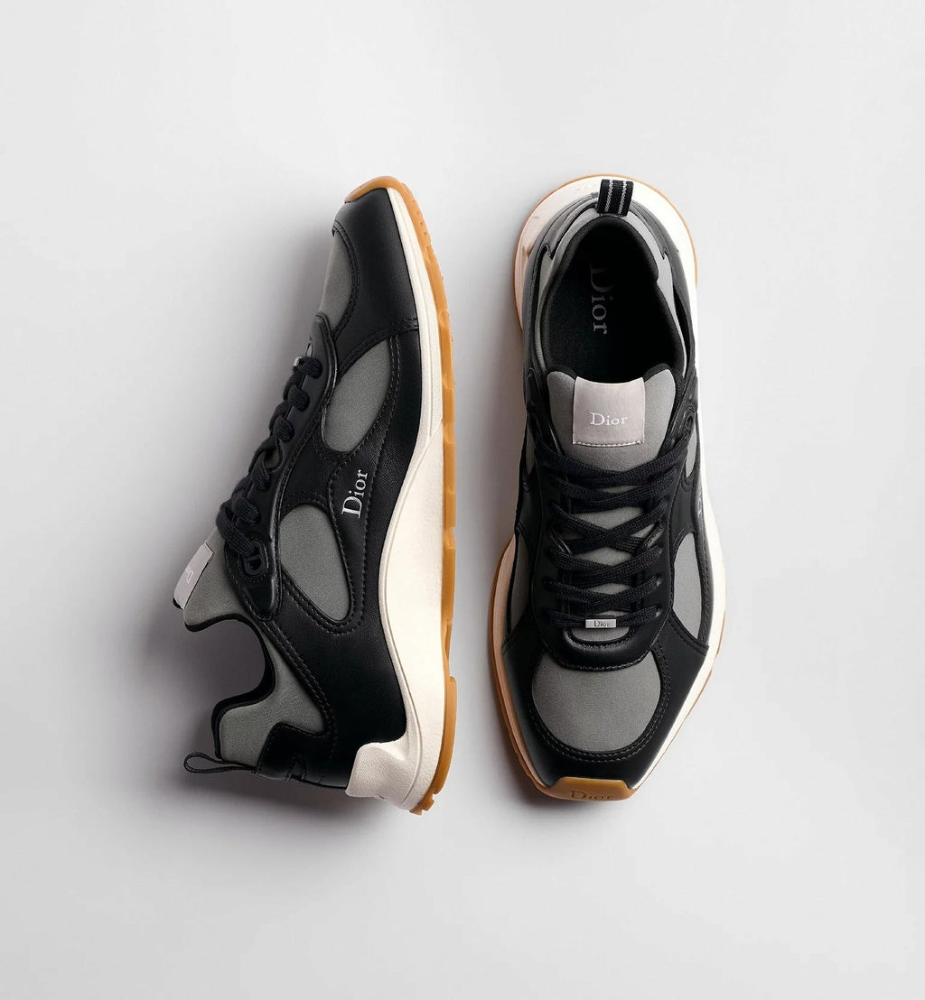 Mile Sneaker | Black & Grey
