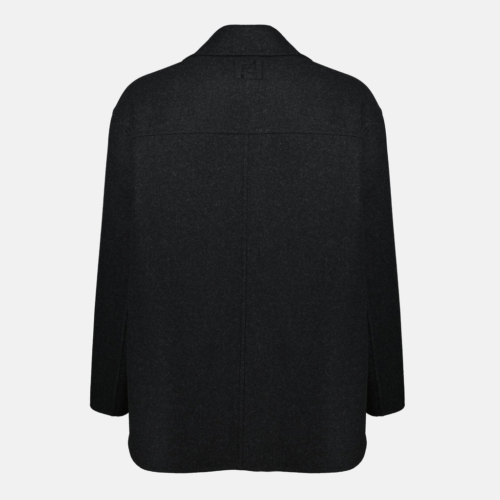 Grey Wool Coat
