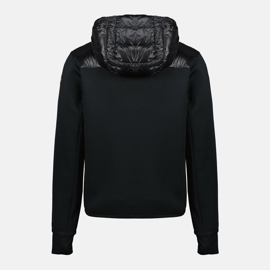 Black Zip-Up Cardigan