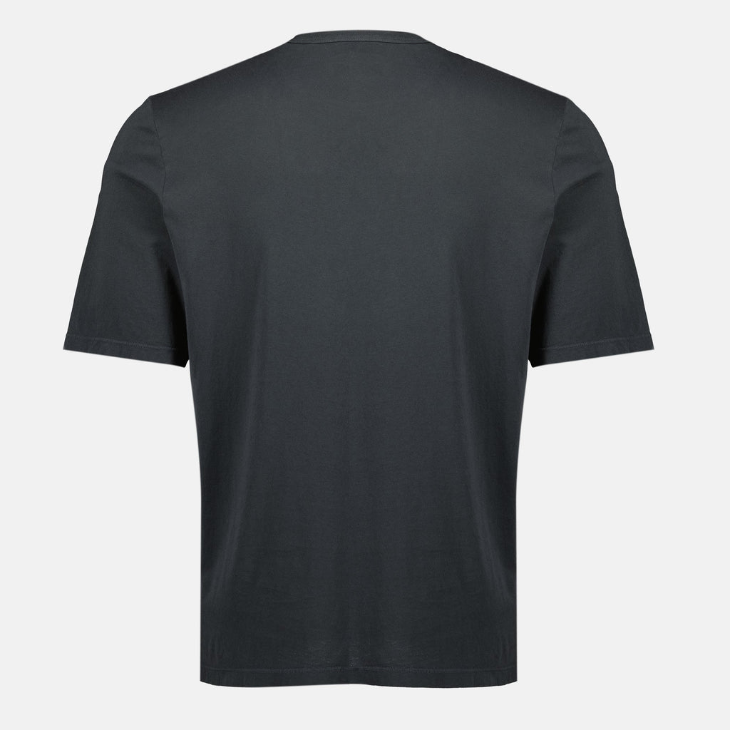 Black Embroidered T-Shirt