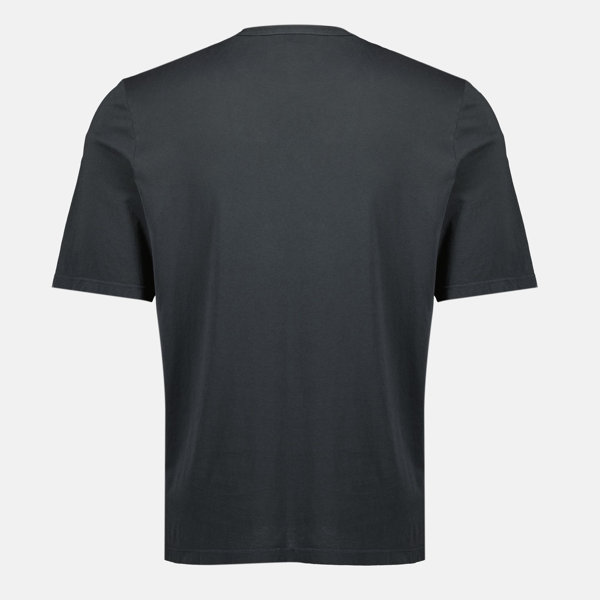 Black Embroidered T-Shirt
