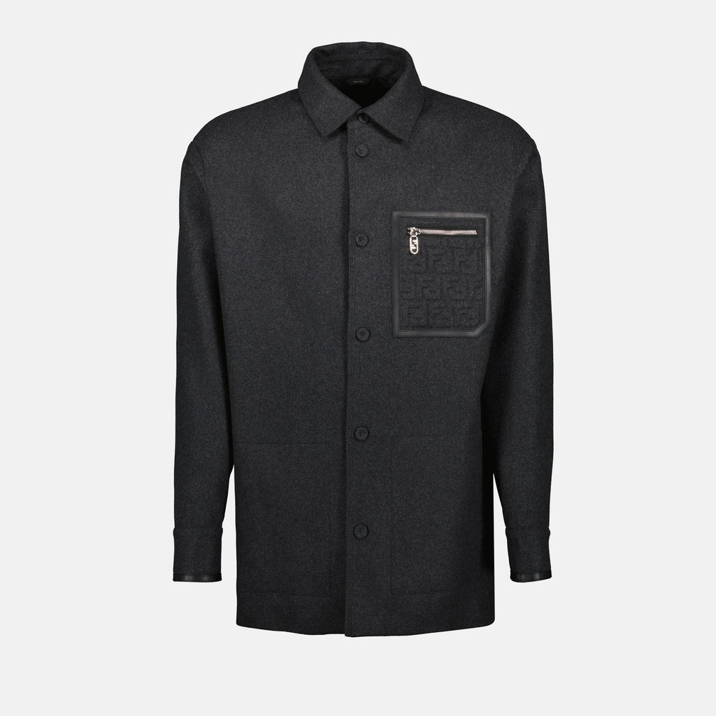 Wool Shirt Jacket