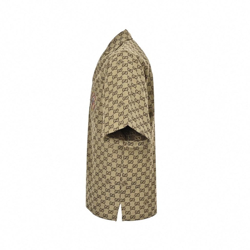 Horse Crest GG Canvas Shirt