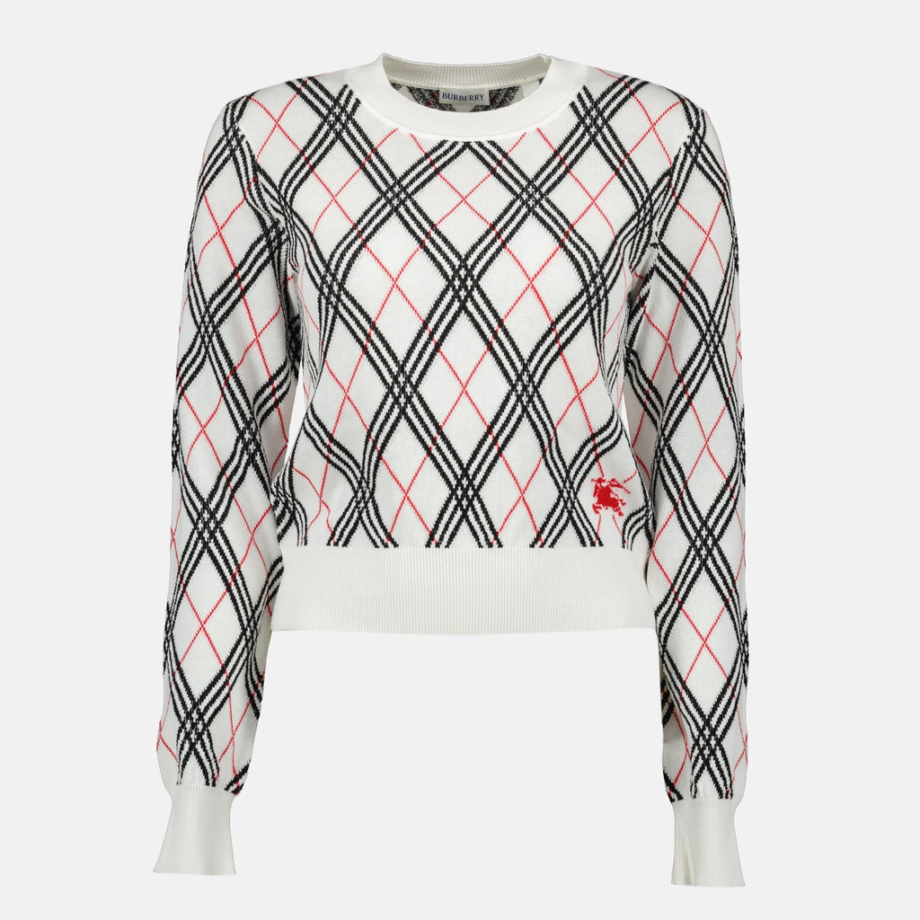Check Pattern Sweater