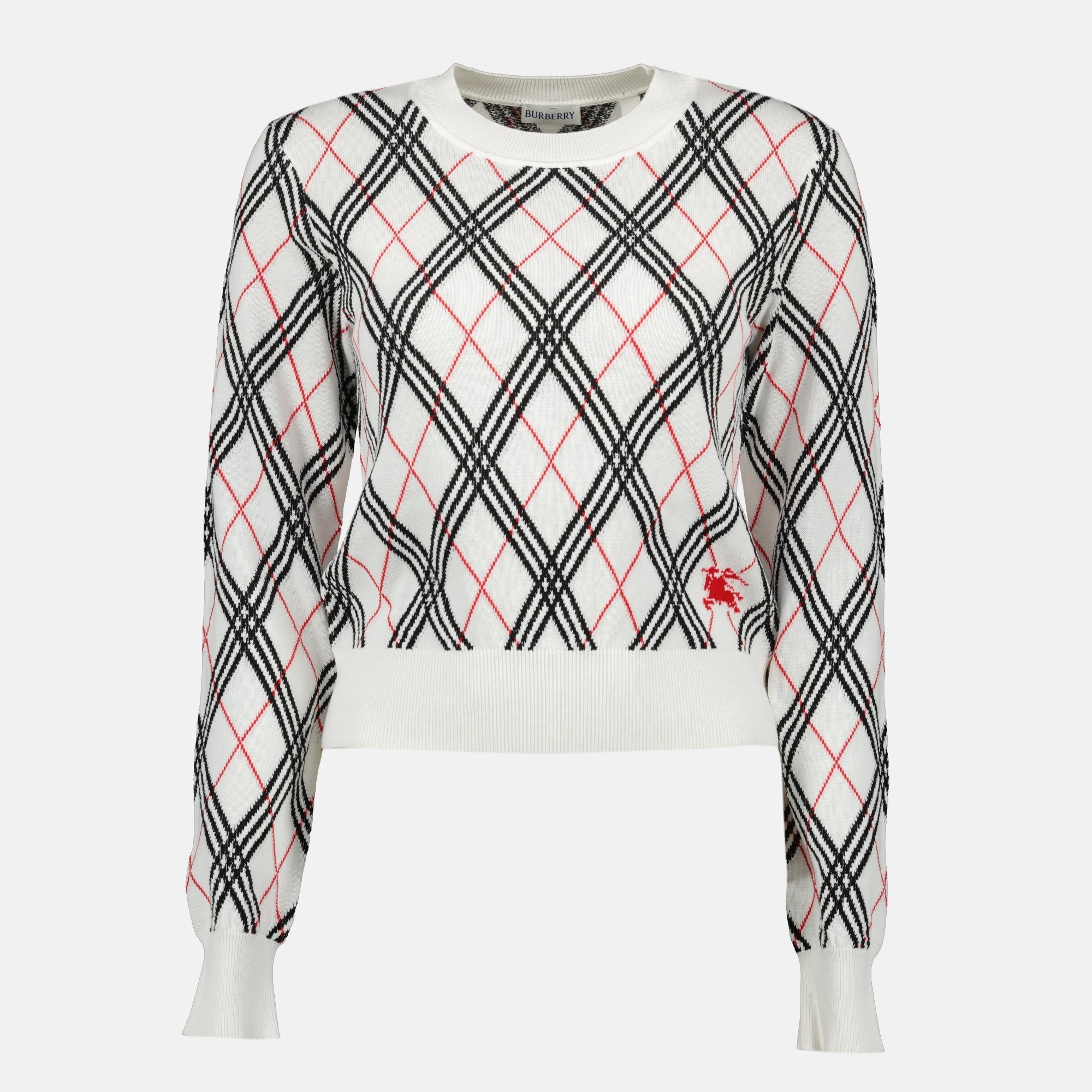 Check Pattern Sweater