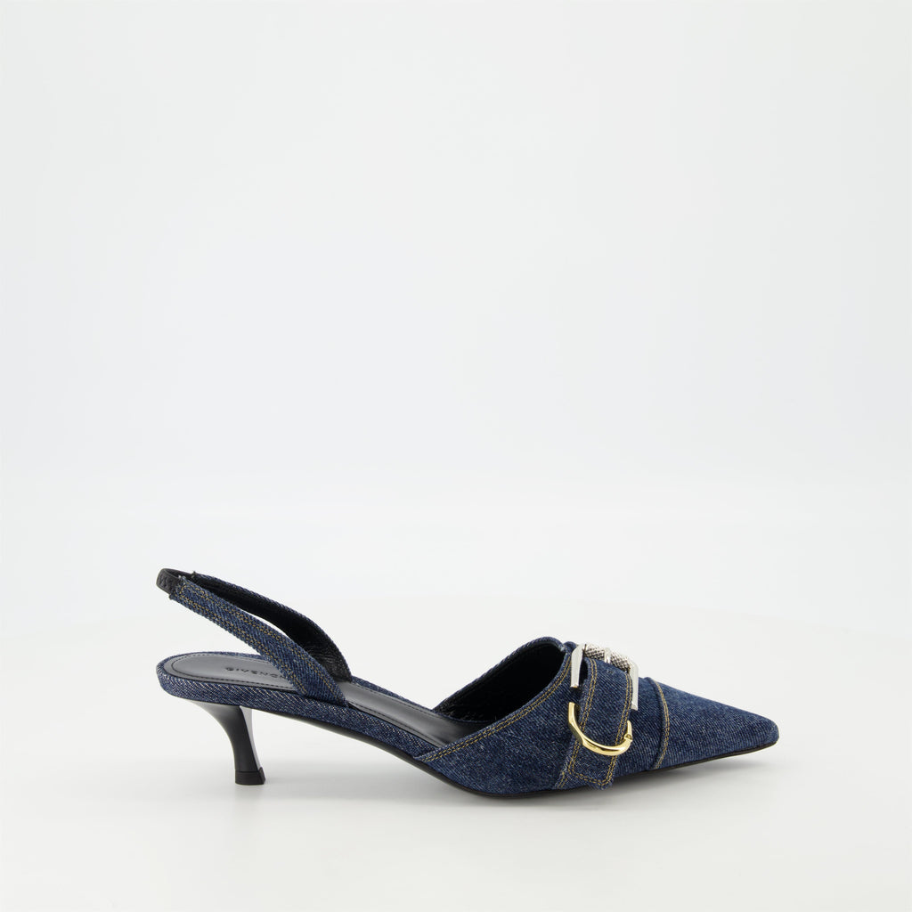 Voyou Denim Heels