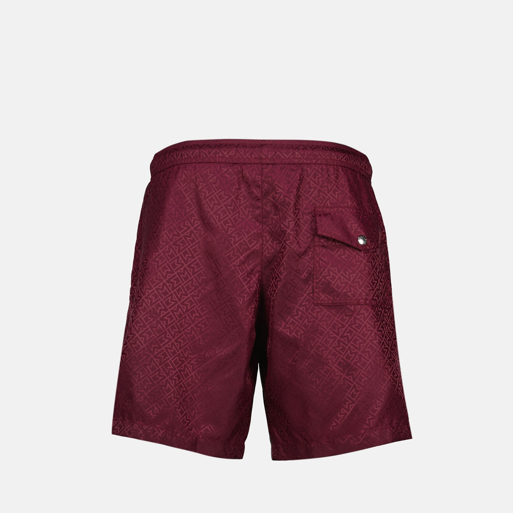 Short de bain monogramme