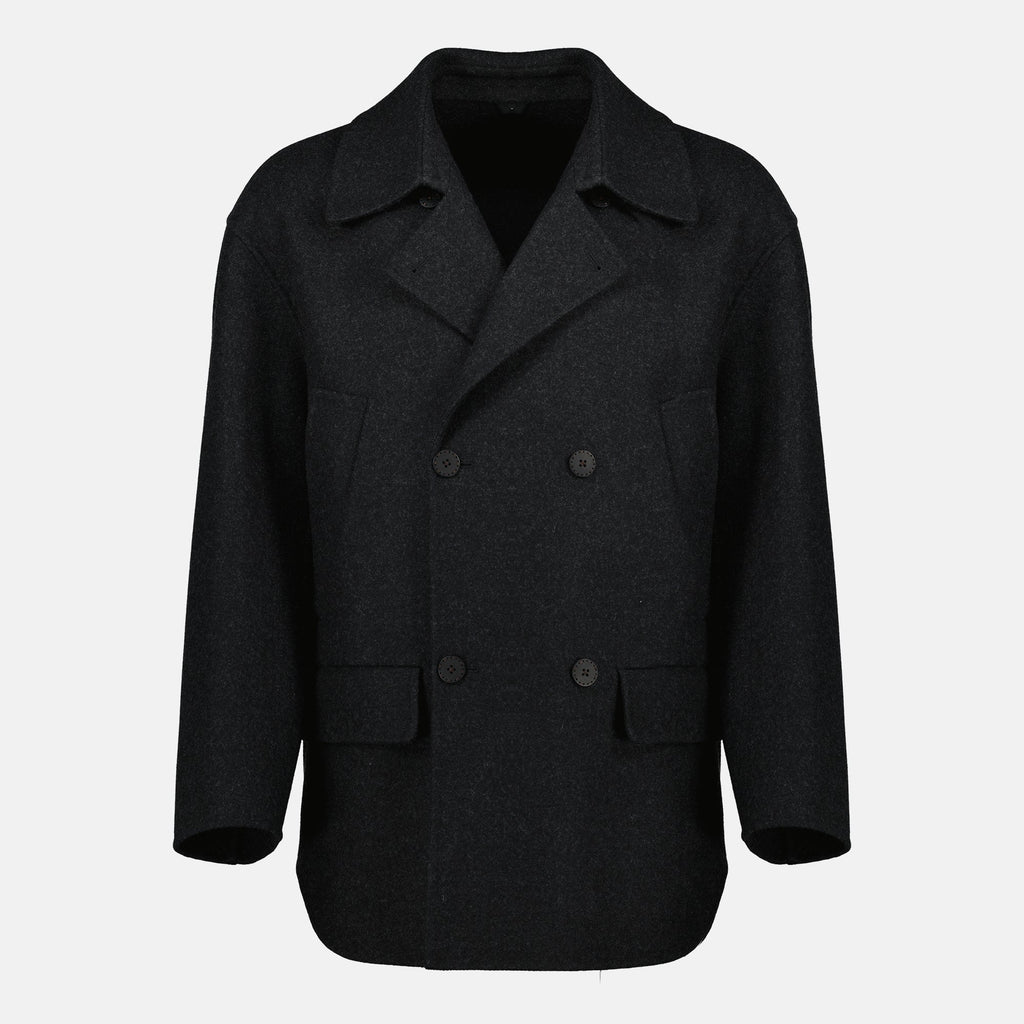 Grey Wool Coat
