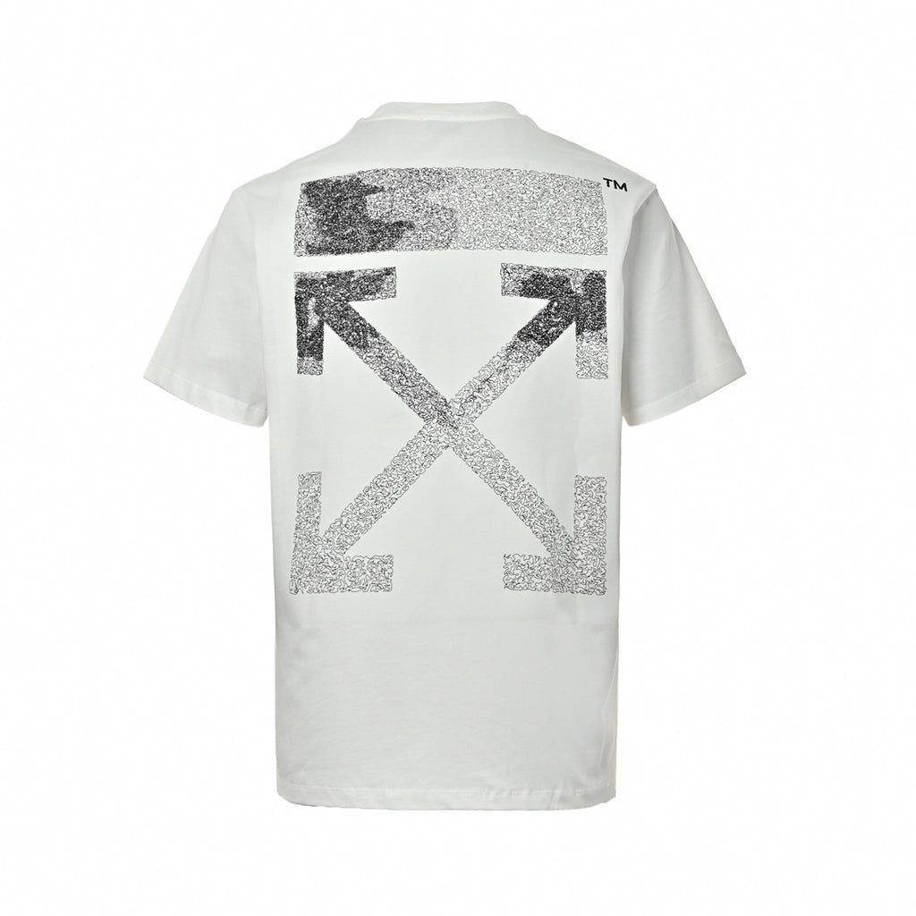 Scribble Arrows T-Shirt | White