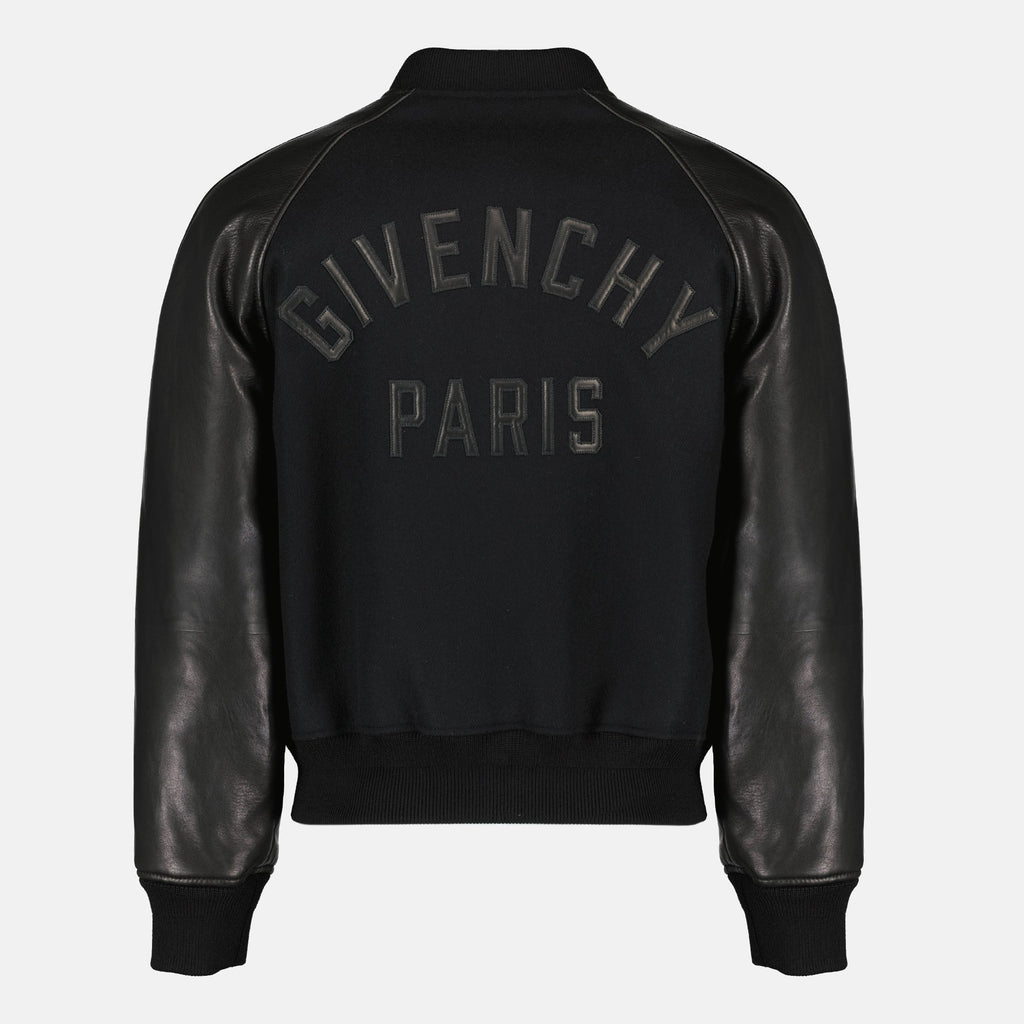 Two-tone black bomber