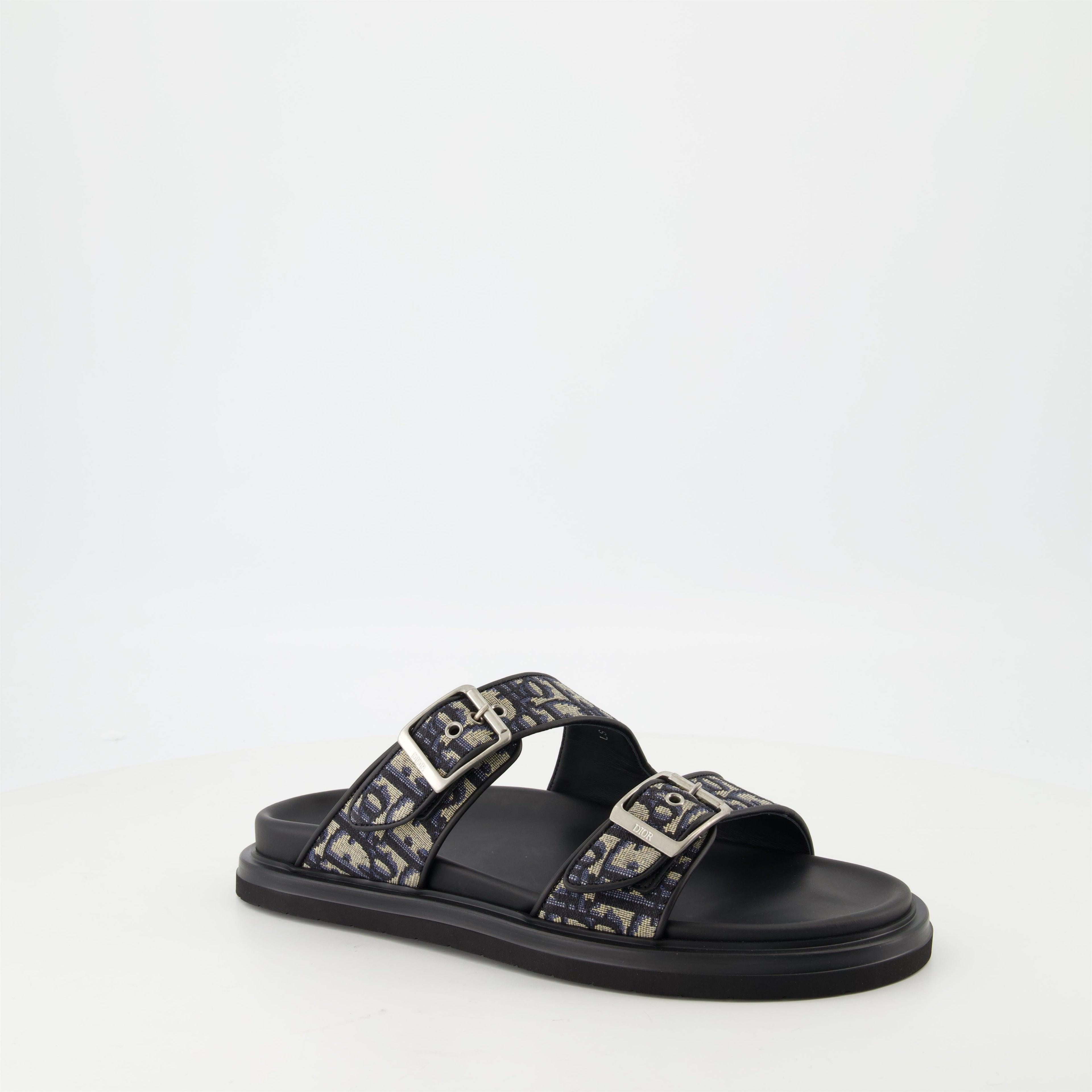 Aqua Oblique Sandals