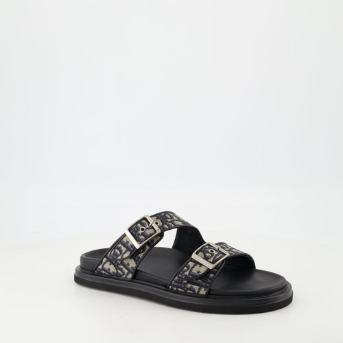 Aqua Oblique Sandals