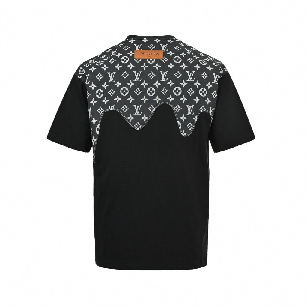 Monogram Drip Panel T-Shirt
