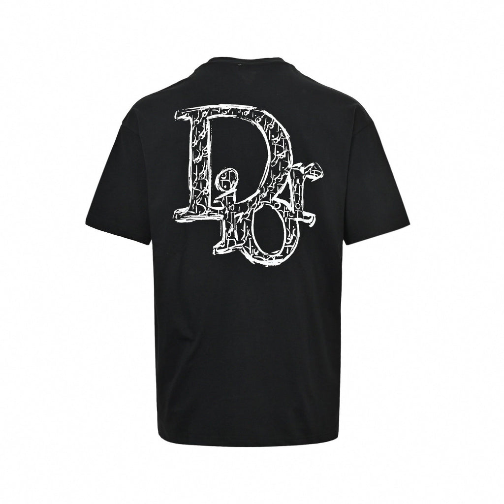 "Christian Dior" Sketch Logo T-Shirt