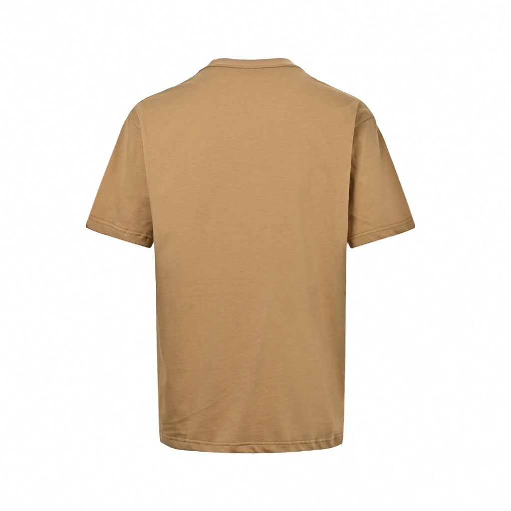 Web Stripe Logo T-Shirt | Camel