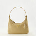 Mini Sac Reissue 2005 in Beige Re Nylon