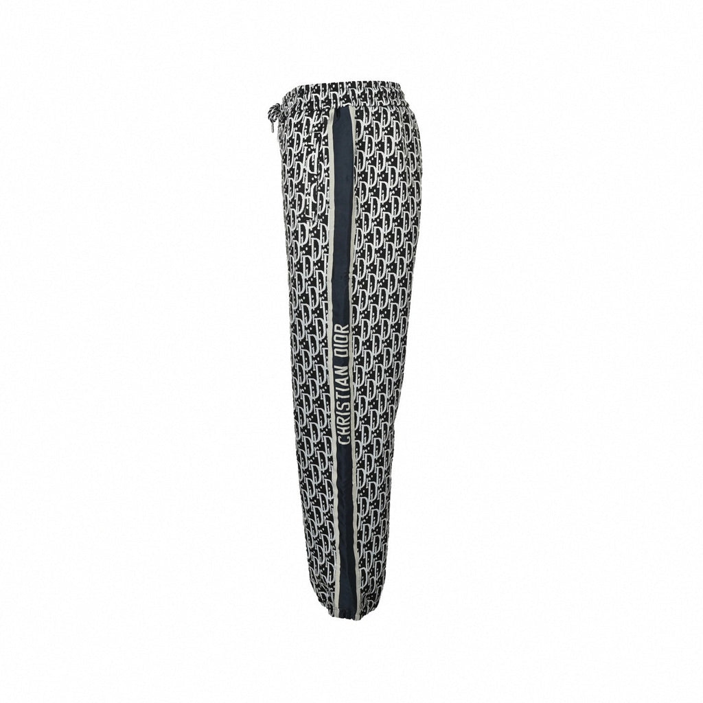 Oblique Jacquard Tracksuit Set | Black & White