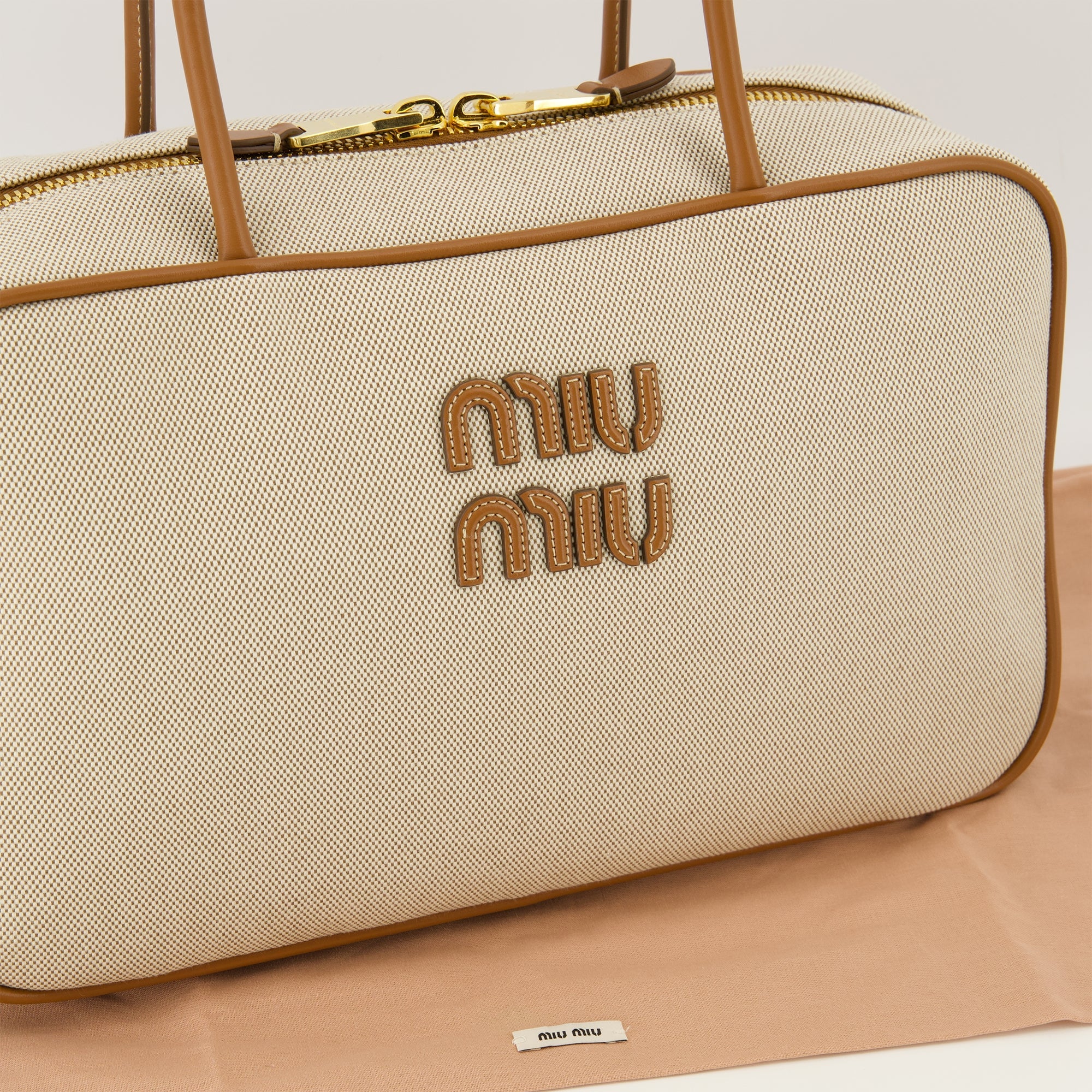 Canvas and Leather Bag