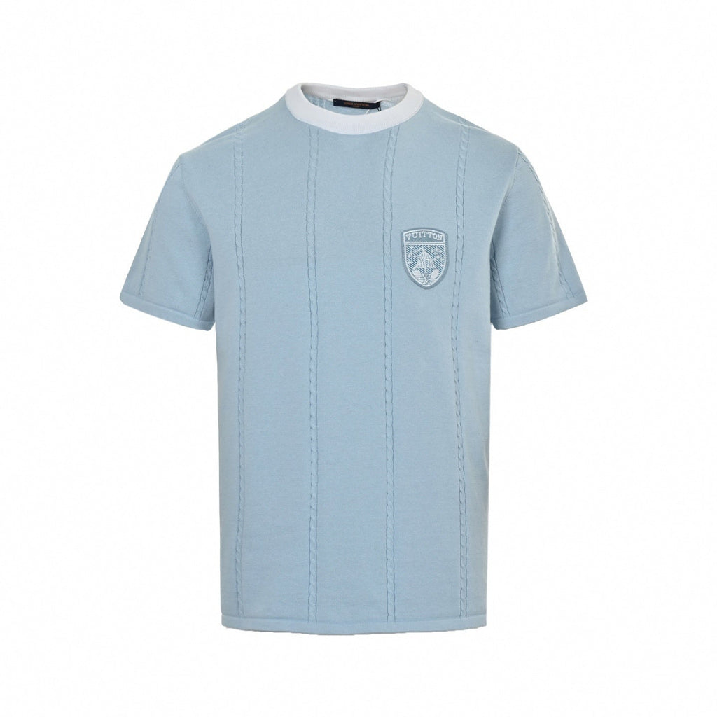 Nautical Crest Knit T-Shirt