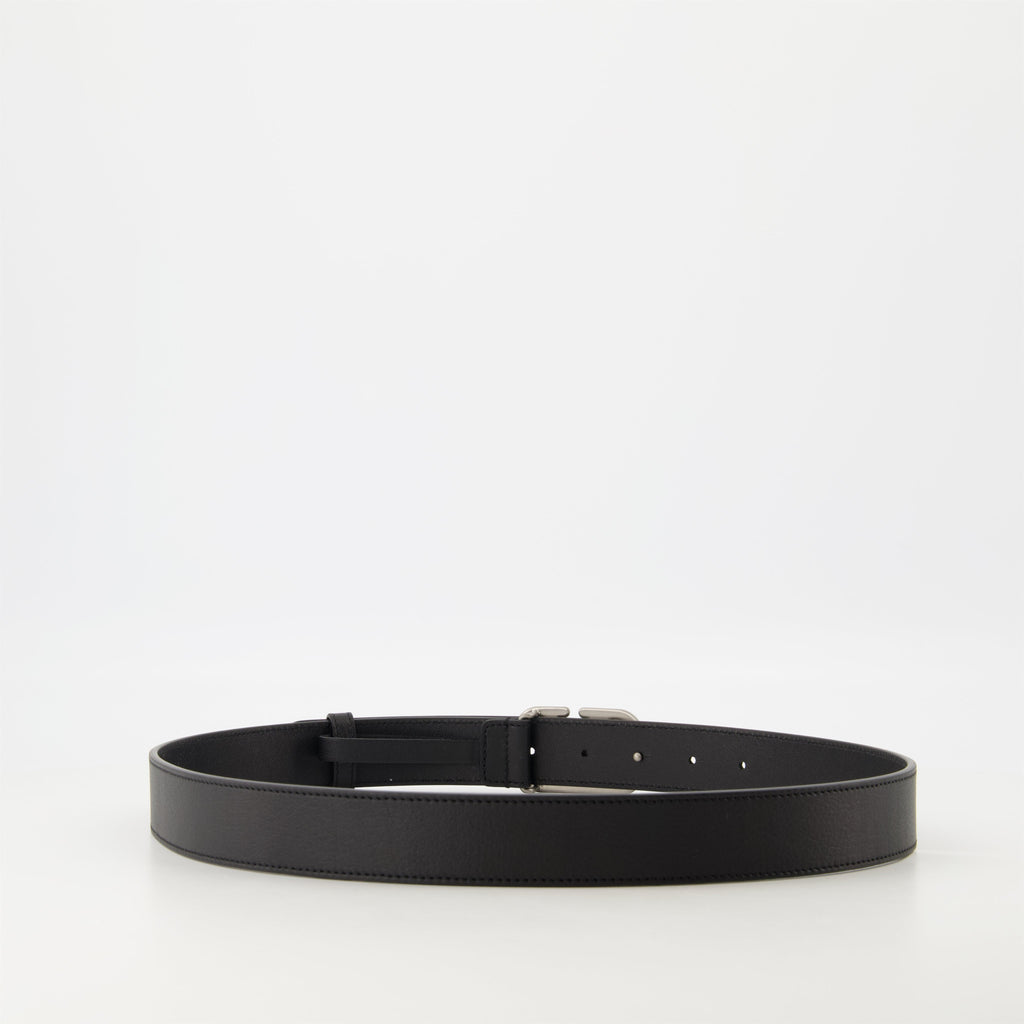VLogo Leather Belt