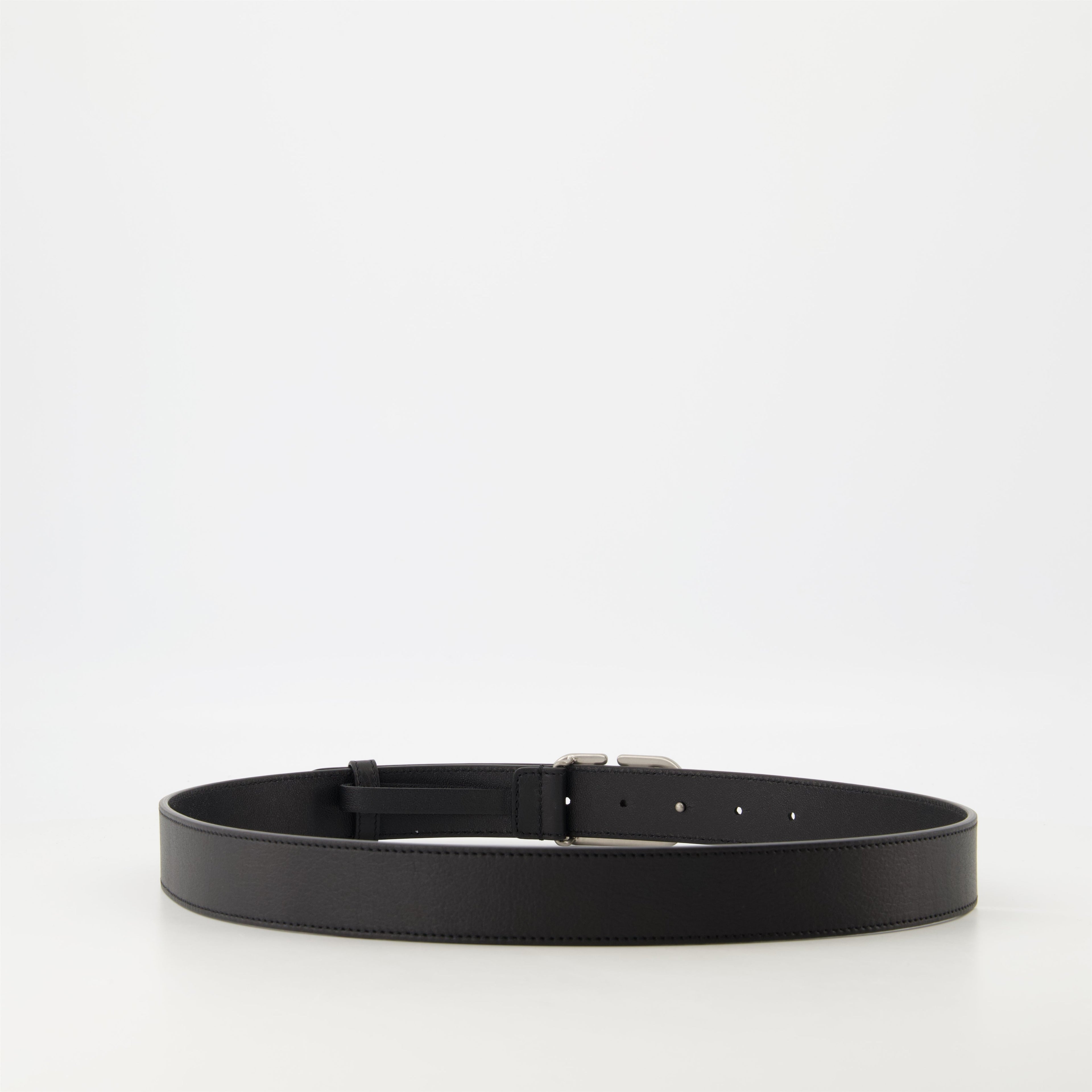 VLogo Leather Belt