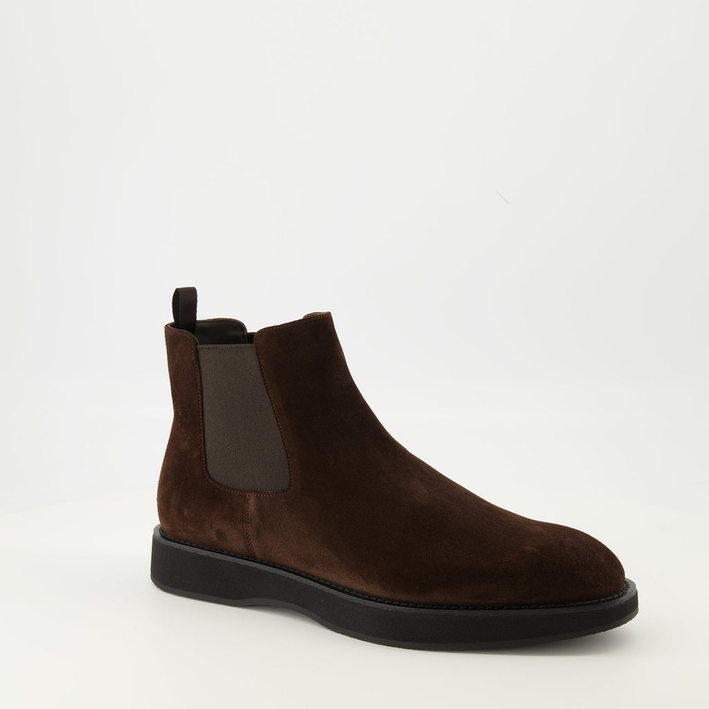 Suede Ankle Boots