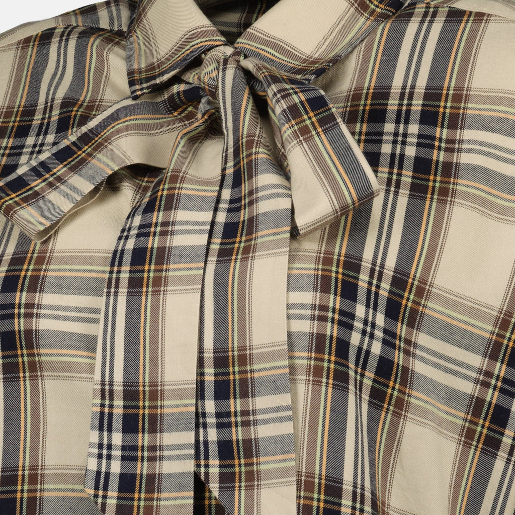 Cassandre Tie Collar Shirt