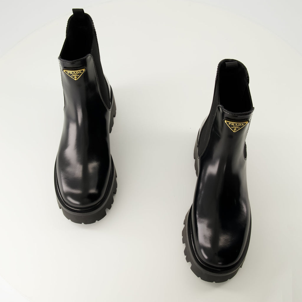 Leather Ankle Boots