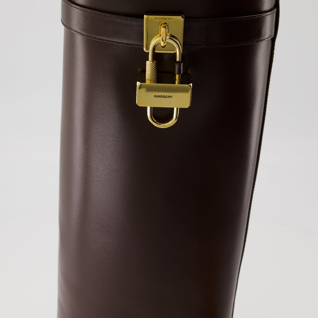 Shark Lock Brown Boots